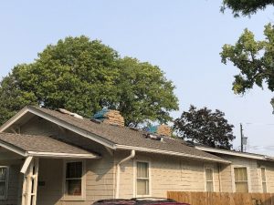roof installation project
